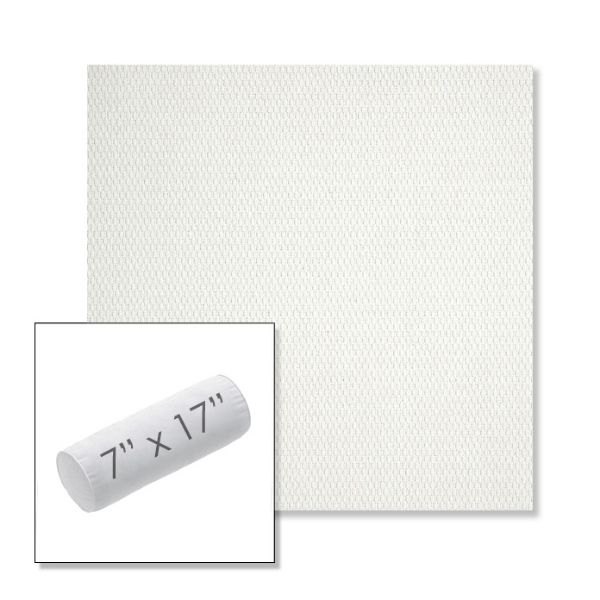 Picture of Pique Salt | 7" x 17" Outdoor Bolster Pillow Sunbrella® Fabric