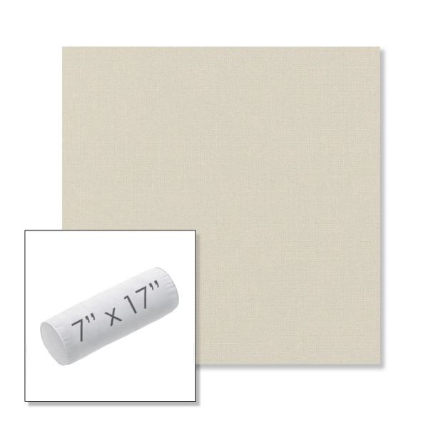 Picture of Play Snow | 7" x 17" Outdoor Bolster Pillow Sunbrella® Fabric