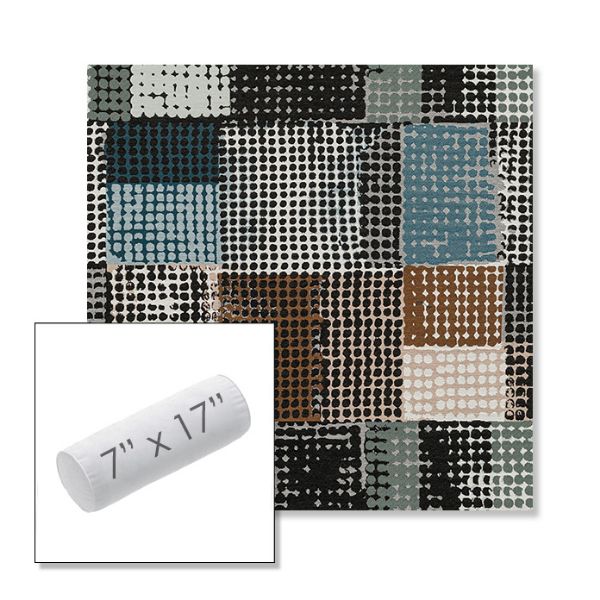 Picture of Pop Fizz | 7" x 17" Outdoor Bolster Pillow Sunbrella® Fabric