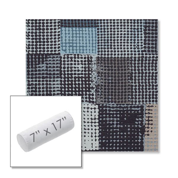 Picture of Pop Patch | 7" x 17" Outdoor Bolster Pillow Sunbrella® Fabric