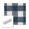Picture of Preso Indigo | 7" x 17" Outdoor Bolster Pillow Sunbrella® Fabric