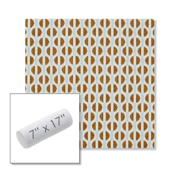 Picture of Reveal Canyon | 7" x 17" Outdoor Bolster Pillow Sunbrella® Fabric