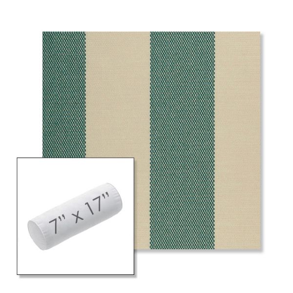 Picture of Rothko Mermaid | 7" x 17" Outdoor Bolster Pillow Sunbrella® Fabric