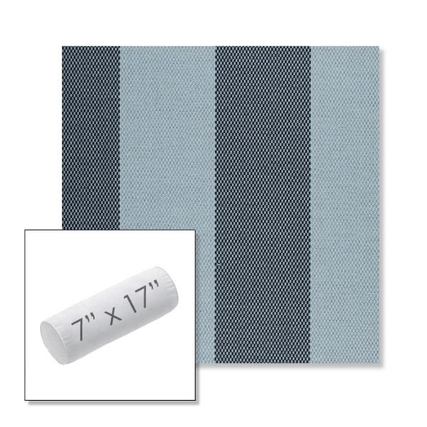 Picture of Rothko Oceanfront | 7" x 17" Outdoor Bolster Pillow Sunbrella® Fabric