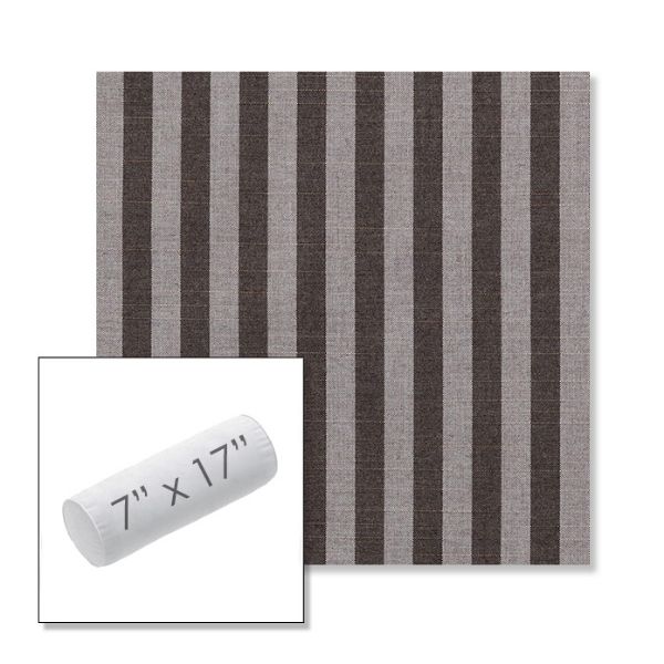 Picture of Sail Away Java | 7" x 17" Outdoor Bolster Pillow Sunbrella® Fabric