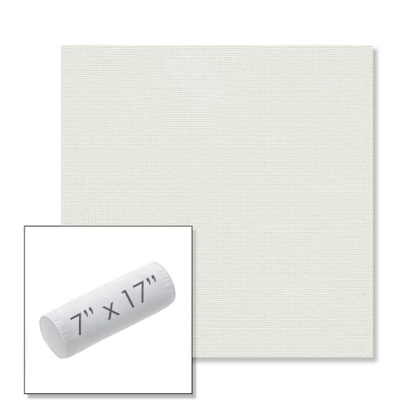 Picture of Sailcloth Salt | 7" x 17" Outdoor Bolster Pillow Sunbrella® Fabric