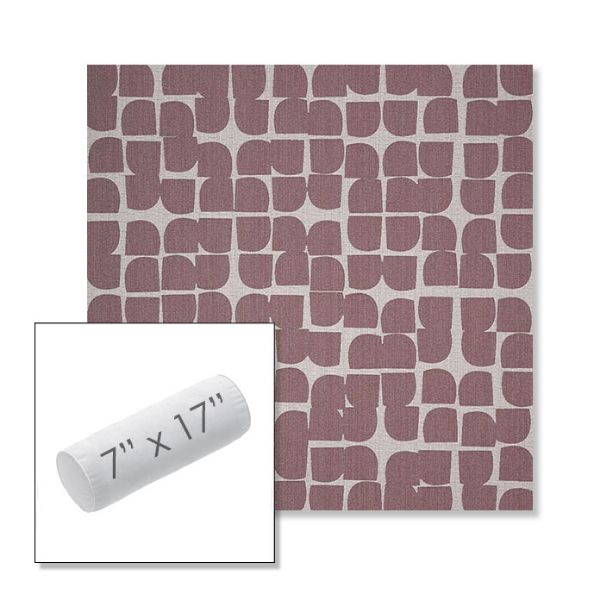 Picture of Toggle Aster | 7" x 17" Outdoor Bolster Pillow Sunbrella® Fabric