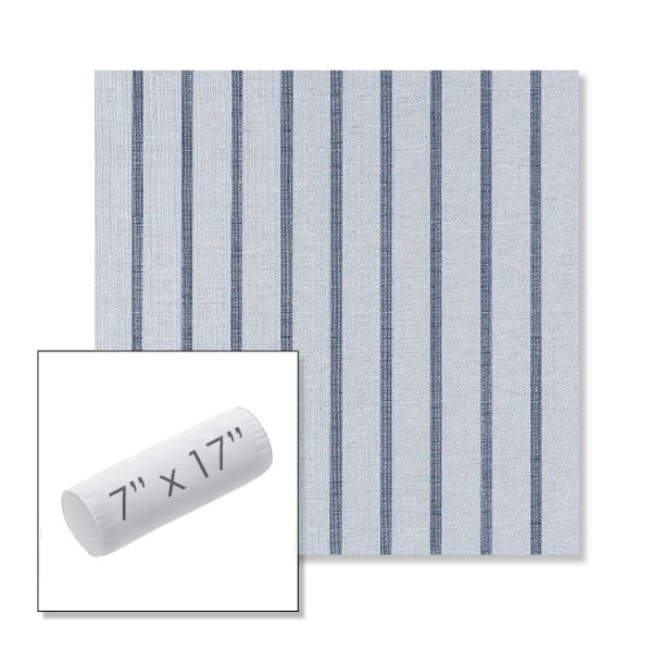 Picture of Unwind Sky | 7" x 17" Outdoor Bolster Pillow Sunbrella® Fabric