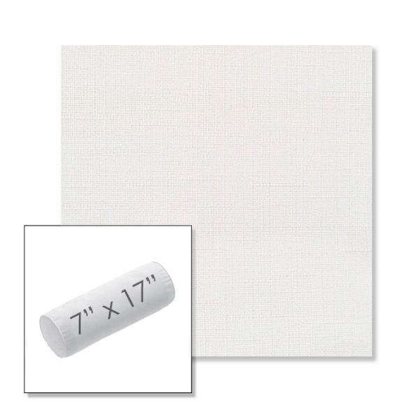 Picture of Willa Snow | 7" x 17" Outdoor Bolster Pillow Sunbrella® Fabric