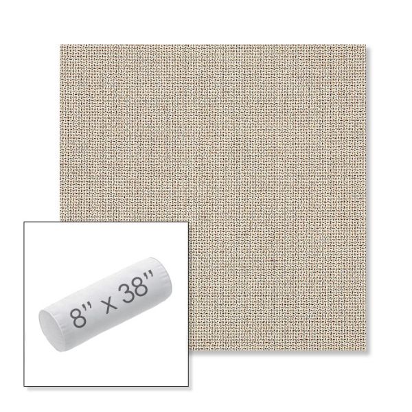 Picture of Bliss Sand | 8" x 38" Outdoor Bolster Pillow Sunbrella® Fabric