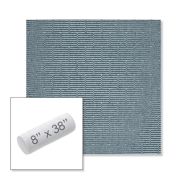 Picture of Boardwalk Surf Shop | 8" x 38" Outdoor Bolster Pillow Sunbrella® Fabric