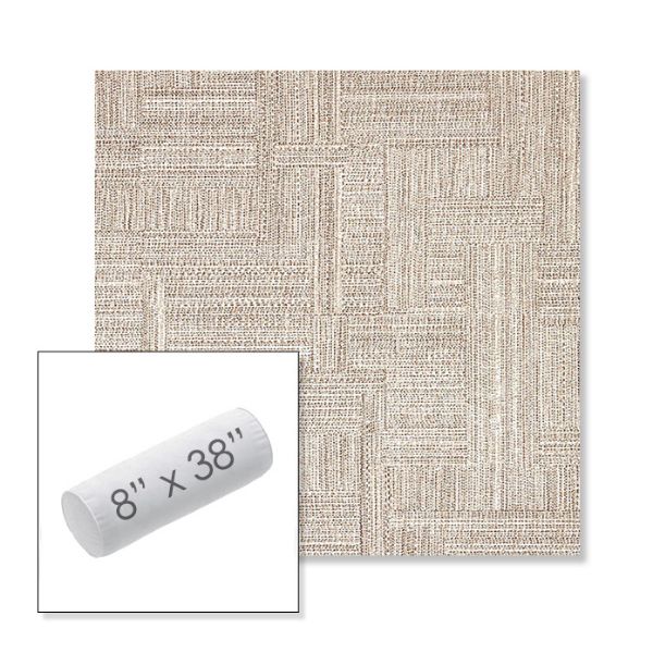 Picture of Boro Walnut | 8" x 38" Outdoor Bolster Pillow Sunbrella® Fabric