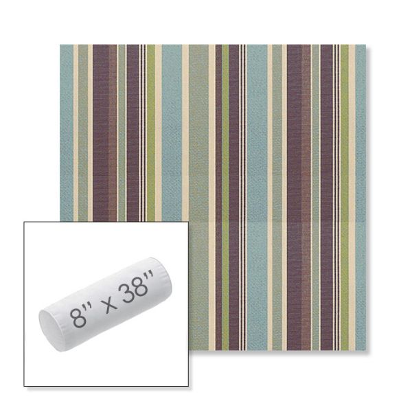 Picture of Brannon Whisper | 8" x 38" Outdoor Bolster Pillow Sunbrella® Fabric