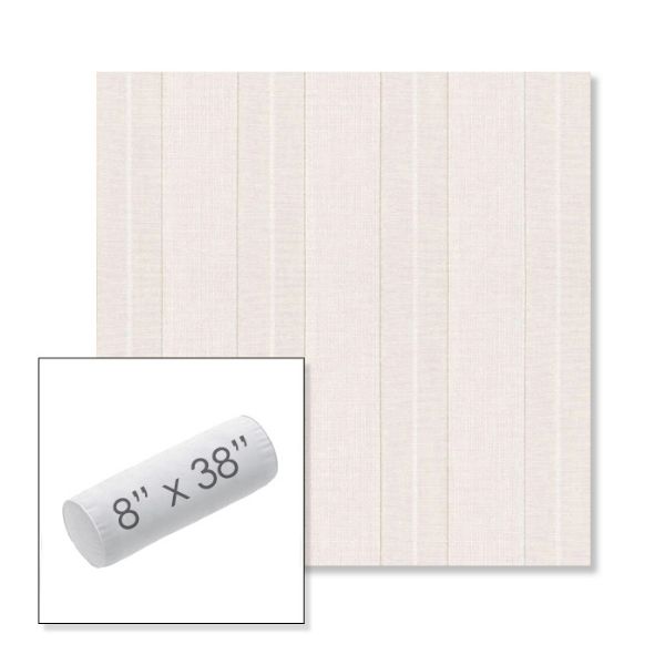 Picture of Carlo Sand | 8" x 38" Outdoor Bolster Pillow Sunbrella® Fabric