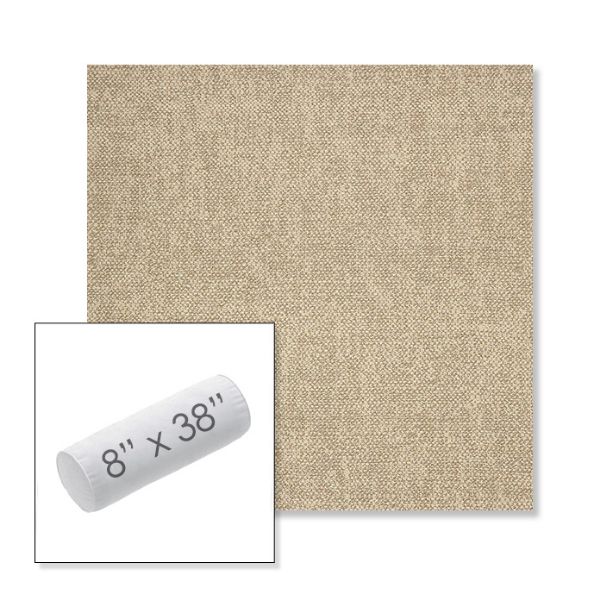 Picture of Chartres Malt | 8" x 38" Outdoor Bolster Pillow Sunbrella® Fabric