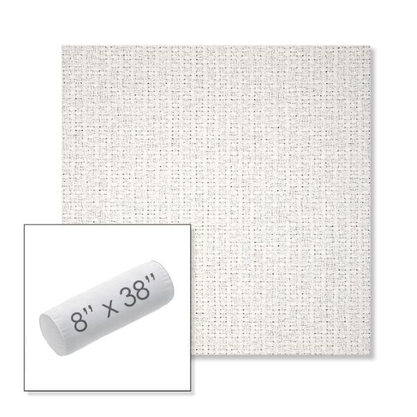 Picture of Dumont Snow | 8" x 38" Outdoor Bolster Pillow Sunbrella® Fabric