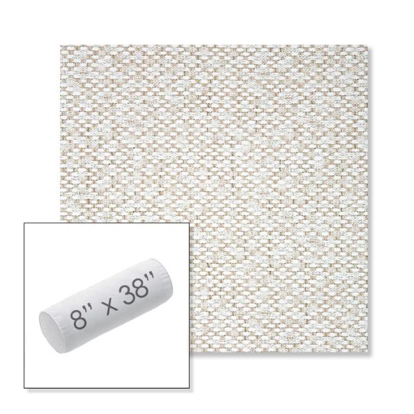 Picture of Dumont Stucco | 8" x 38" Outdoor Bolster Pillow Sunbrella® Fabric