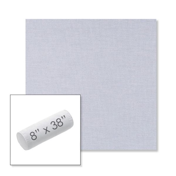 Picture of Exhale Sky | 8" x 38" Outdoor Bolster Pillow Sunbrella® Fabric