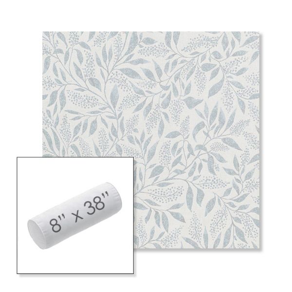 Picture of Exquisite Mist | 8" x 38" Outdoor Bolster Pillow Sunbrella® Fabric