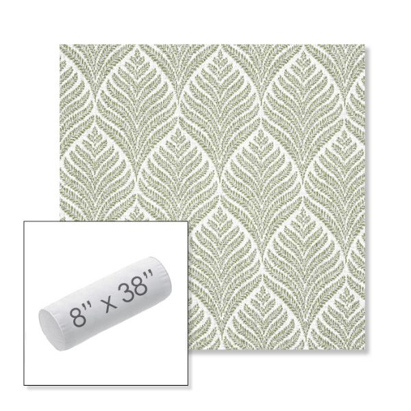 Picture of Linnaeus Spring | 8" x 38" Outdoor Bolster Pillow Sunbrella® Fabric