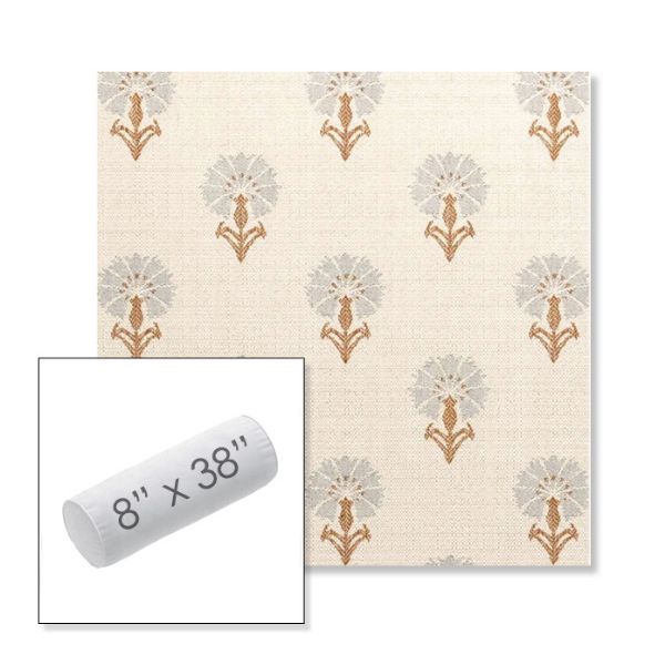 Picture of Mira Chai | 8" x 38" Outdoor Bolster Pillow Sunbrella® Fabric