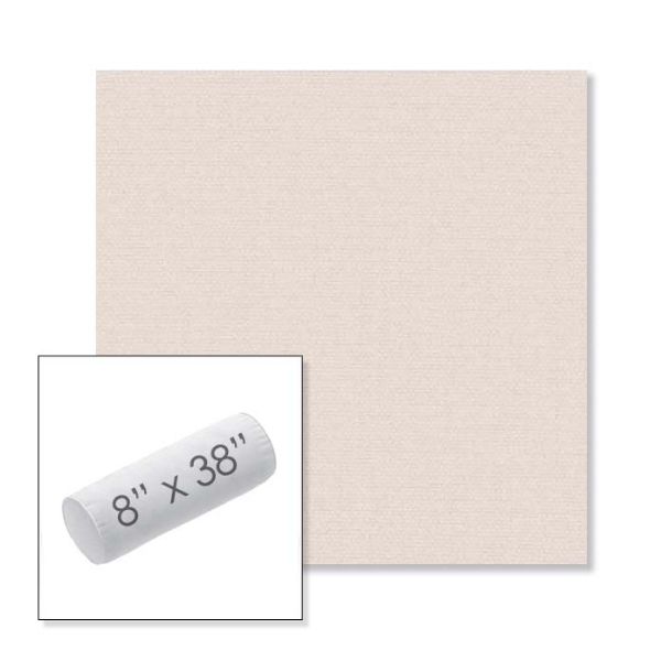 Picture of Nuance Bisque | 8" x 38" Outdoor Bolster Pillow Sunbrella® Fabric