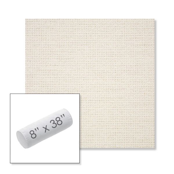 Picture of Nurture White | 8" x 38" Outdoor Bolster Pillow Sunbrella® Fabric