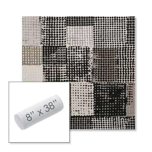 Picture of Pop Film | 8" x 38" Outdoor Bolster Pillow Sunbrella® Fabric