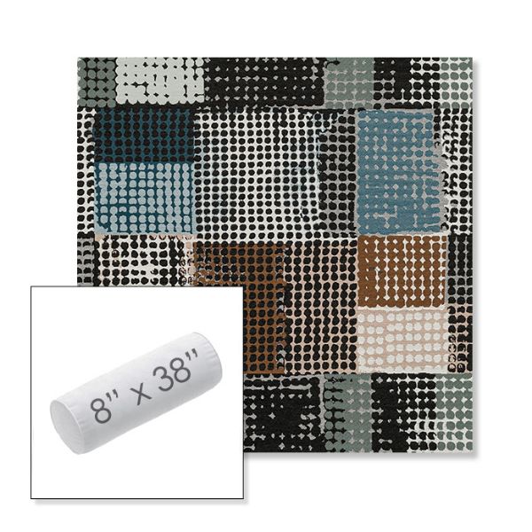 Picture of Pop Fizz | 8" x 38" Outdoor Bolster Pillow Sunbrella® Fabric