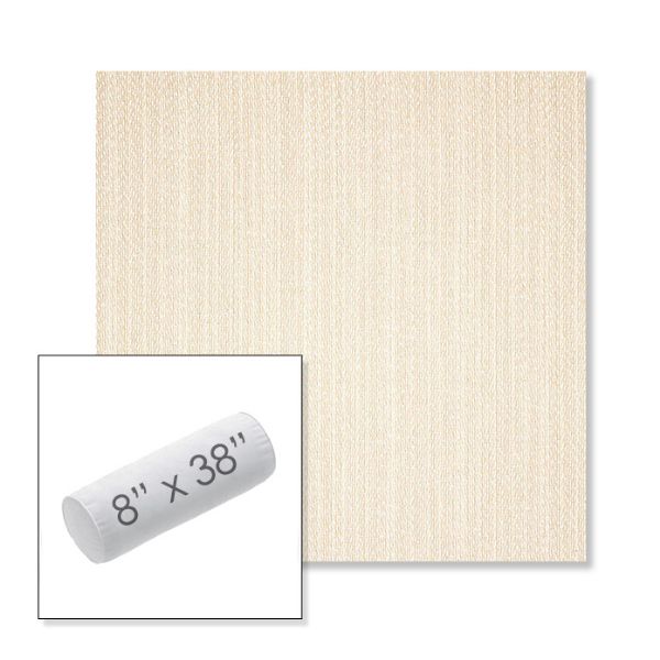 Picture of Posh Linen | 8" x 38" Outdoor Bolster Pillow Sunbrella® Fabric