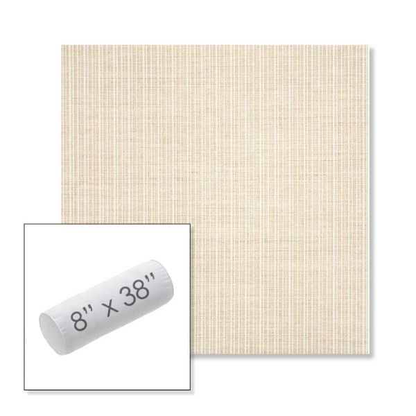 Picture of Proven Flax | 8" x 38" Outdoor Bolster Pillow Sunbrella® Fabric