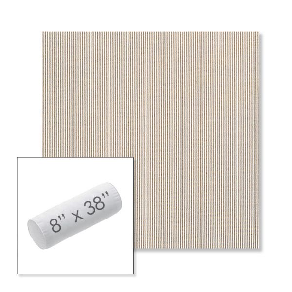 Picture of Replay Taupe | 8" x 38" Outdoor Bolster Pillow Sunbrella® Fabric