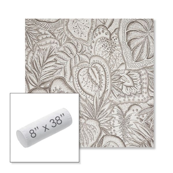 Picture of Sensibility Linen | 8" x 38" Outdoor Bolster Pillow Sunbrella® Fabric