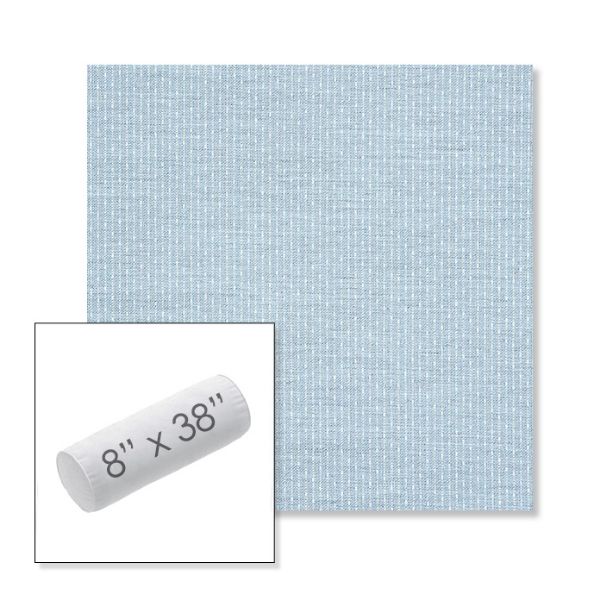 Picture of Solo Ocean | 8" x 38" Outdoor Bolster Pillow Sunbrella® Fabric