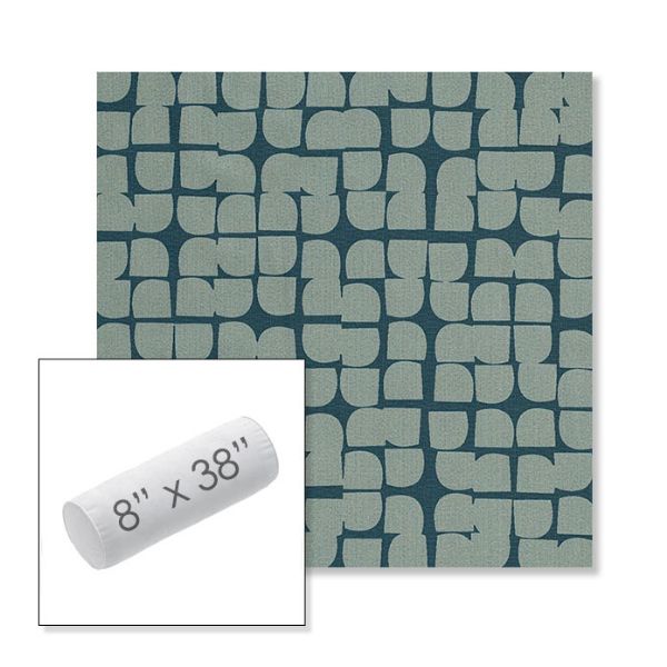 Picture of Toggle Splash | 8" x 38" Outdoor Bolster Pillow Sunbrella® Fabric