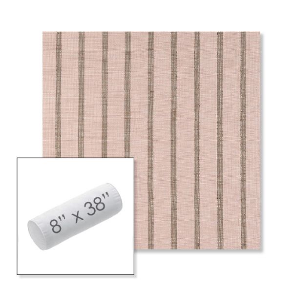 Picture of Unwind Cameo | 8" x 38" Outdoor Bolster Pillow Sunbrella® Fabric