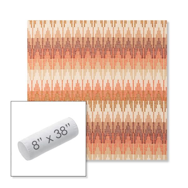 Picture of Valley Desert | 8" x 38" Outdoor Bolster Pillow Sunbrella® Fabric