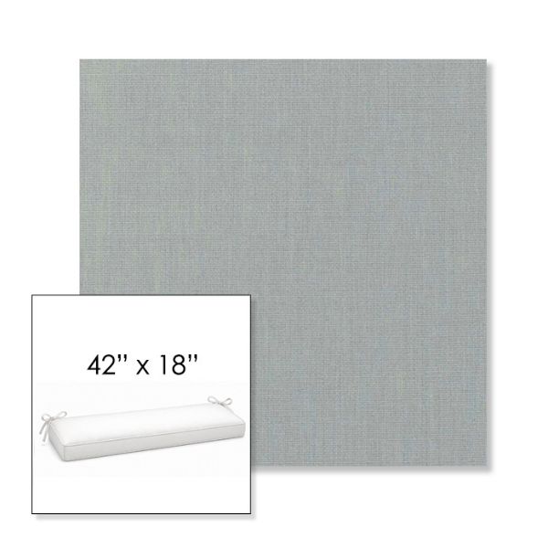 Picture of Play Sky | Sunbrella® 42" x 18" Outdoor Bench Cushion