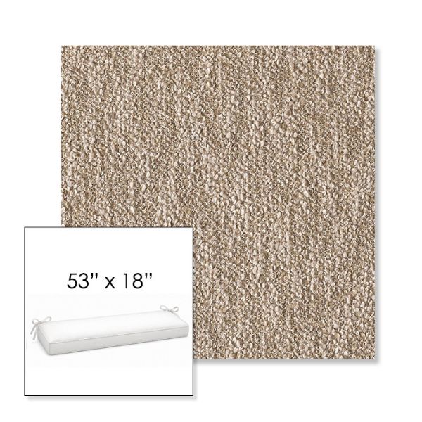 Picture of Improve Dune | Sunbrella® 53" x 18" Outdoor Bench Cushion