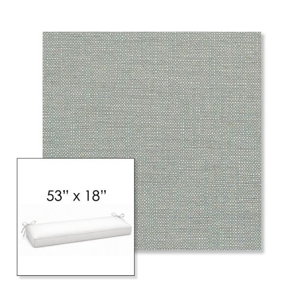 Picture of Linville Spa | Sunbrella® 53" x 18" Outdoor Bench Cushion