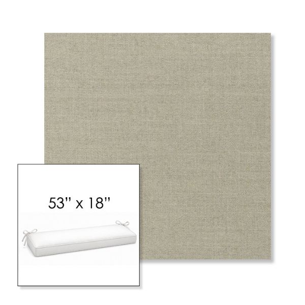 Picture of Play Sage | Sunbrella® 53" x 18" Outdoor Bench Cushion