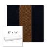 Picture of Rothko Bourbon Blue | Sunbrella® 53" x 18" Outdoor Bench Cushion