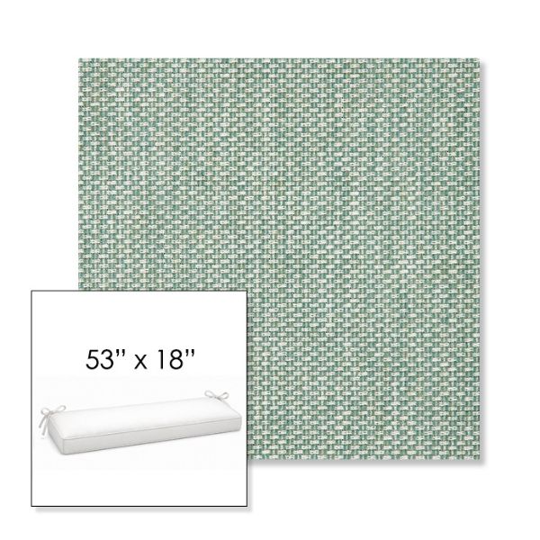 Picture of Tailored Spa | Sunbrella® 53" x 18" Outdoor Bench Cushion