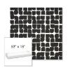 Picture of Toggle Inkblot | Sunbrella® 53" x 18" Outdoor Bench Cushion
