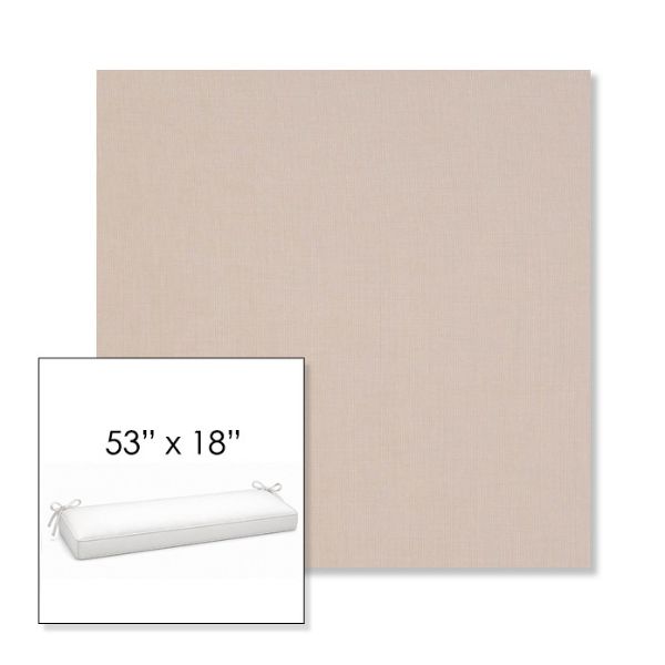 Picture of Tucker Cherry Blossom | Sunbrella® 53" x 18" Outdoor Bench Cushion