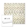 Picture of Inga Marble | Sunbrella® 48" x 18" Outdoor Bench Cushion