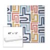 Picture of Labyrinth Fiesta | Sunbrella® 48" x 18" Outdoor Bench Cushion