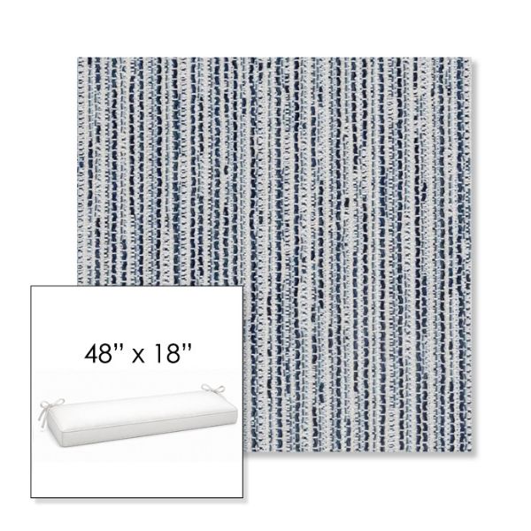 Picture of Tectonic Coastal | Sunbrella® 48" x 18" Outdoor Bench Cushion