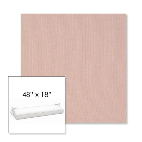 Picture of Tucker Lobster | Sunbrella® 48" x 18" Outdoor Bench Cushion