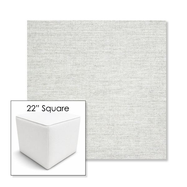 Picture of Idol Cloud | 22" Square Outdoor Pouf or Ottoman | Sunbrella Fabrics